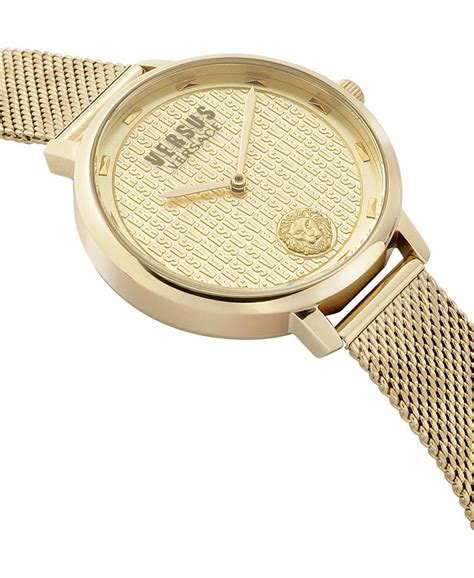 versus by versace women's elmont gold tone|Versace la villette.